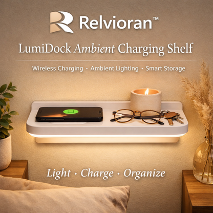 Relvioran™ LumiDock Ambient Charging Shelf