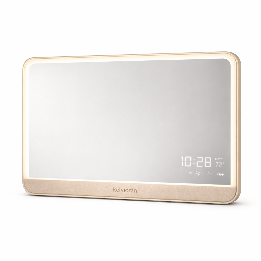 Relvioran™ GlowFrame Smart Mirror Hub